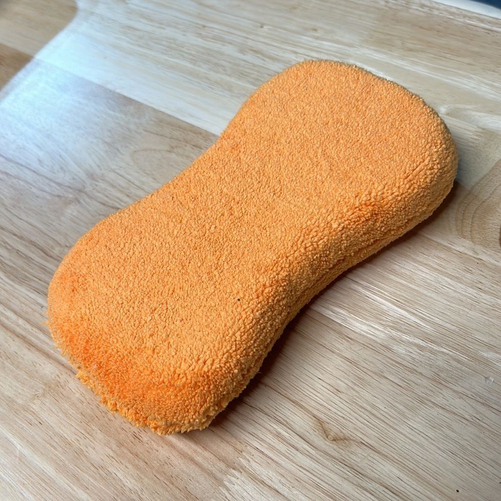Orange Micro Fiber Sponge - Picture 4 of 4